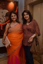 rashmi and anju chawla at Nimmu Panjabi_s festive collection launch in Mumbai on 18th Oct 2011.JPG