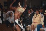 Sonam Kapoor enjoying the African dance performances at new range launch of Spice Mobiles in Mumbai (5).jpg
