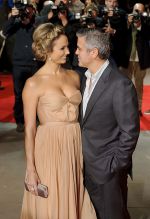 George Clooney and Stacy Keibler attends the 55th Annual Times BFI London Film Festival _The Descendants_ Premiere in Odeon Leicester Square on 20th October 2011 (1).jpg