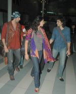 Ranbir Kapoor, Nargis Fakhri, Imtiaz Ali return from Rockstar tour in Domestic Airport, Mumbai on 23rd Oct 2011 (7).JPG