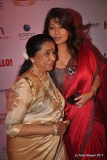 Asha Bhosle at Hello Hall of Fame Awards in Trident, Mumbai on 9th Nov 2011 (173).JPG