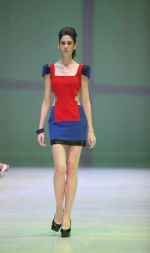 Model walks the ramp for Riddhi Siddhi at Dubai fashion week on 9th Nov 2011 (6).jpg