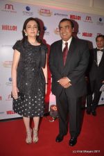 Nita Ambani, Mukesh Ambani at Hello Hall of Fame Awards in Trident, Mumbai on 9th Nov 2011 (104).JPG