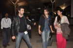 Ranbir Kapoor, Imtiaz Ali, Nargis Fakhri snapped at the airport in Mumbai on 9th Nov 2011 (20).JPG