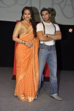 Ranveer Singh and Sonakshi Sinha at the launch of movie Lootera in Yashraj Studio, Mumbai on 16th Nov 2011 (38).JPG