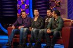 Sanjay Dutt, Akshay Kumar, John Abraham, Salman Khan on the sets of Big Boss 5 on 18th Nov 2011 (117).JPG