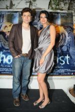 Shiney Ahuja with Sayali Bhagat Unveiled the Audio of film Ghost in Mumbai on 18th Nov 2011.JPG