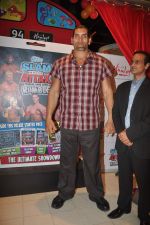 The Great Khali launches the Topps Slam Attax Trading Card Game to bring alive WWE experience for kids in Hamleys on 1st Dec 2011 (73).JPG