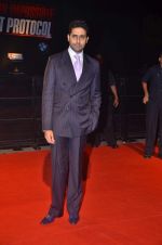 Abhishek Bachchan at the special screening of Mission Impossible - Ghost Protocol in Imax on 4th Dec 2011 (100).JPG