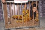 PETA Gauhar and Nigaar Khan in protest of zoos in Mehboob on 6th Dec 2011 (42).JPG