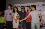 Priyanka Chopra, Shahrukh Khan, Ritesh Sidhwani, Farhan Akhtar at Don 2 Game Launch in Mumbai on 17th Dec 2011 (24).JPG