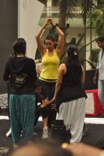 Neha Dhupia practice for Sahara Star Seduction in Sahara Star on 30th Dec 2011 (48).JPG