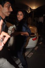 Rani Mukherjee returns from their vacation on 2nd Jan 2012 (23).JPG