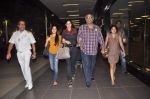 Sridevi, Boney Kapoor with Kids snapped at the airport in Mumbai on 4th Jan 2012 (21).jpg