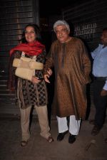 Shabana Azmi, Javed Akhtar at Farhan Akhtar_s birthday bash in Bandra, Mumbai on 8th Jan 2012 (84).jpg