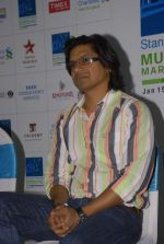 Shaan at Mumbai marathon press meet in Bandra, Mumbai on 11th Jan 2012 (2).JPG