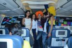 Meiyang Chang, Tisca Chopra, Rajat Barmecha at Nokia Lumia sky party  on board of Jet Airways on 23rd Jan 2012 (35).jpg