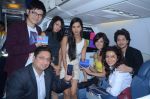 Meiyang Chang, Tisca Chopra, Rajat Barmecha at Nokia Lumia sky party  on board of Jet Airways on 23rd Jan 2012 (36).jpg