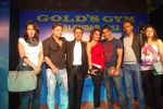 Shazahn Padamsee, Prateik Babbar, Sohail Khan, Tulip Joshi at Gold Gym calendar launch in Bandra, Mumbai on 24th Jan 2012 (49).JPG