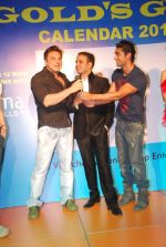 Sohail Khan, Prateik Babbar at Gold Gym calendar launch in Bandra, Mumbai on 24th Jan 2012 (28).JPG