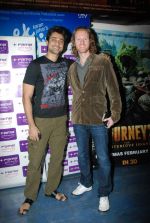 Haneef & Alex at the Launch of Fame Super Star Friday_s in Fame Big Cinemas, Andheri, Mumbai on 27th Jan 2012.JPG