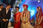 Madhur Bhandarkar with Abhinav and Prerna Sarda at Prerna Ghanshyam Sarda_s wedding to Abhinav Amitabh Jhunjhunwala in Suburban Mumbai on 29th Jan 2012-1.jpg