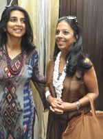 Tina Parekh with Ila Mukadam at the Launch of the New Menu and Set Lunches at Koh by Ian Kittichai,InterContinental Marine Drive.jpg