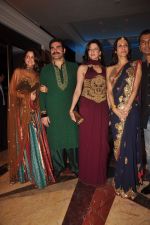 Malaika Arora Khan, Arbaaz Khan, Amrita Arora, Aditi Govitrikar at Ritesh & Genelia_s Sangeet Ceremony in Taj Lands end, Mumbai on 31st Jan 2012 (273).JPG