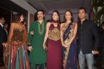 Malaika Arora Khan, Arbaaz Khan, Amrita Arora, Aditi Govitrikar at Ritesh & Genelia_s Sangeet Ceremony in Taj Lands end, Mumbai on 31st Jan 2012 (274).JPG