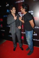 Prateik Babbar, Tusshar Kapoor  at VH1 Rock your vote in Blue Frog on 31st Jan 2012 (4).JPG