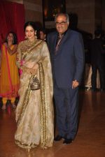 Sridevi at Genelia D_Souza and Ritesh Deshmukh wedding reception in Hotel Grand Hyatt, Mumbai on 4th Feb 2012 (10).JPG