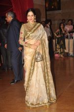 Sridevi at Genelia D_Souza and Ritesh Deshmukh wedding reception in Hotel Grand Hyatt, Mumbai on 4th Feb 2012 (8).JPG