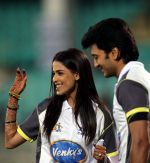 Riteish Deshmukh and Genelia D'souza at CCL match on 5th Feb 2012 Riteish Deshmukh and Genelia D_souza at CCL match on 5th Feb 2012 (116).jpg