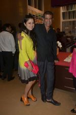 sabina and ad singh at Raymonds new store in Warden Road on 6th Feb 2012 (1).JPG