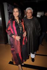 Shabana Azmi, Javed Akhtar at Ekk Deewana Tha premiere at Cinemax on 16th Feb 2012 (101).JPG