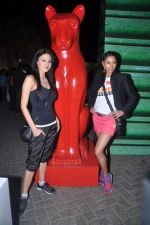Aanchal Kumar, Candice Pinto at Chitrangada Singh bash to announce the brand ambassador for Puma in Olive, mumbai on 21st Feb 2012 (341).JPG