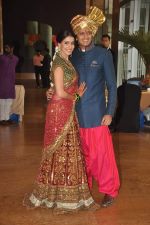 Genelia D Souza, Ritesh Deshmukh at Honey Bhagnani wedding in Mumbai on 27th Feb 2012 (193).JPG