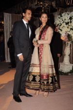 Arjun Rampal, Mehr Rampal at the Honey Bhagnani wedding reception on 28th Feb 2012 (24).JPG