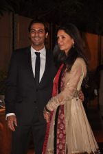 Arjun Rampal, Mehr Rampal at the Honey Bhagnani wedding reception on 28th Feb 2012 (31).JPG