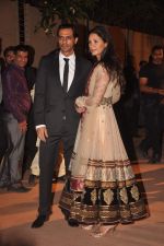 Arjun Rampal, Mehr Rampal at the Honey Bhagnani wedding reception on 28th Feb 2012 (34).JPG