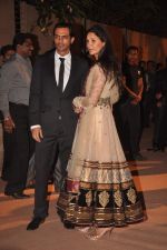 Arjun Rampal, Mehr Rampal at the Honey Bhagnani wedding reception on 28th Feb 2012 (35).JPG