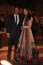 Arjun Rampal, Mehr Rampal at the Honey Bhagnani wedding reception on 28th Feb 2012 (38).JPG