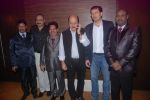     Suresh Shrivastava, Sachin Khedekar, Anupam Kher, Balasaheb Bhapkar, Pramod Joshi at Bilingual film Chhodo Kal Ki Baatein film launch in Novotel, Mumbai on1st March 2012 (35).JPG