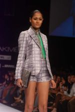 Model walk the ramp for Rajat Tangri Sailex Show at lakme fashion week 2012 on 2nd March 2012 (18).JPG