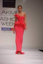 Model walk the ramp for Rajat Tangri Sailex Show at lakme fashion week 2012 on 2nd March 2012 (19).JPG