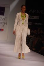 Model walk the ramp for Rajat Tangri Sailex Show at lakme fashion week 2012 on 2nd March 2012 (3).JPG