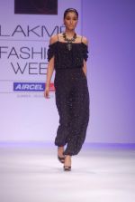 Model walk the ramp for Rajat Tangri Sailex Show at lakme fashion week 2012 on 2nd March 2012 (34).JPG