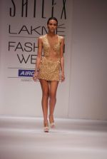 Model walk the ramp for Rajat Tangri Sailex Show at lakme fashion week 2012 on 2nd March 2012 (48).JPG