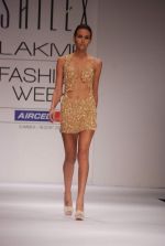 Model walk the ramp for Rajat Tangri Sailex Show at lakme fashion week 2012 on 2nd March 2012 (49).JPG