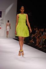 Model walk the ramp for Rajat Tangri Sailex Show at lakme fashion week 2012 on 2nd March 2012 (6).JPG